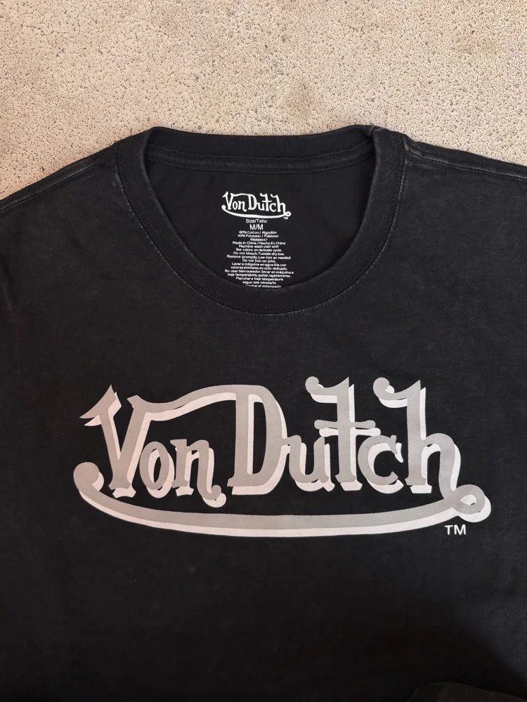 Von Dutch T-shirts, size M, photo 6