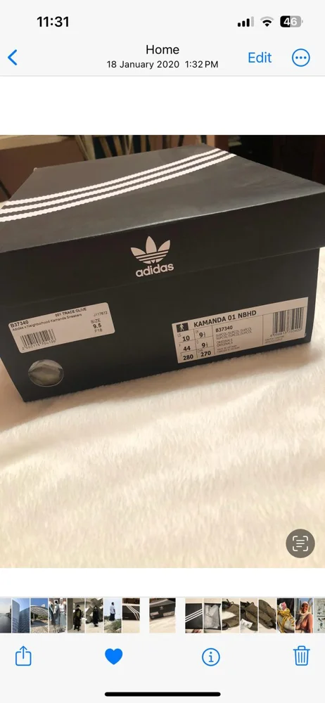 adidas Originals Sneakers, New with tags, size 44, photo 2