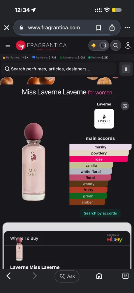 laverne Perfume, Very good, photo 2