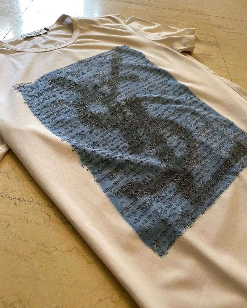 Yves Saint Laurent T-shirts, Good, size M, photo 4