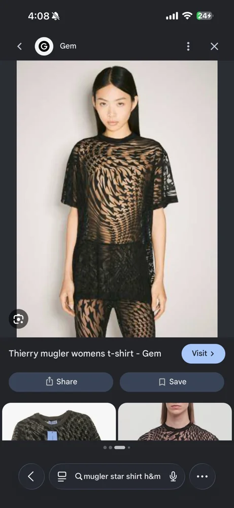 Mugler T-shirts, size XL / 42 / 14, photo 2