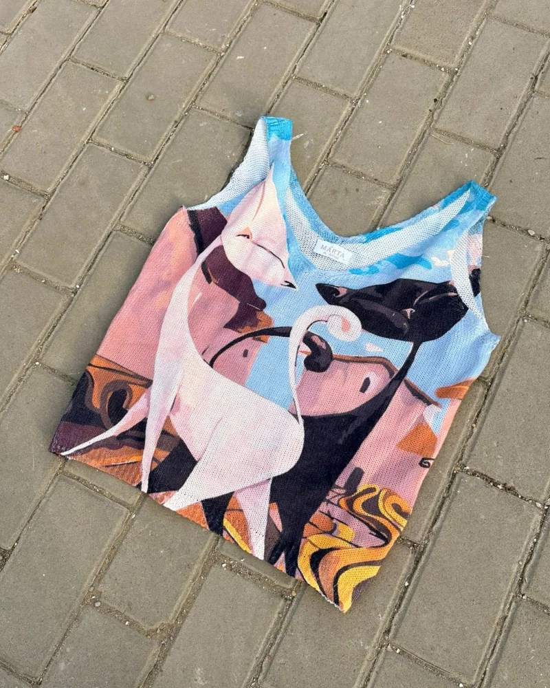 CHAOS by Marta Boliglova Tank Tops, Very good, size M / 38 / 10, photo 3