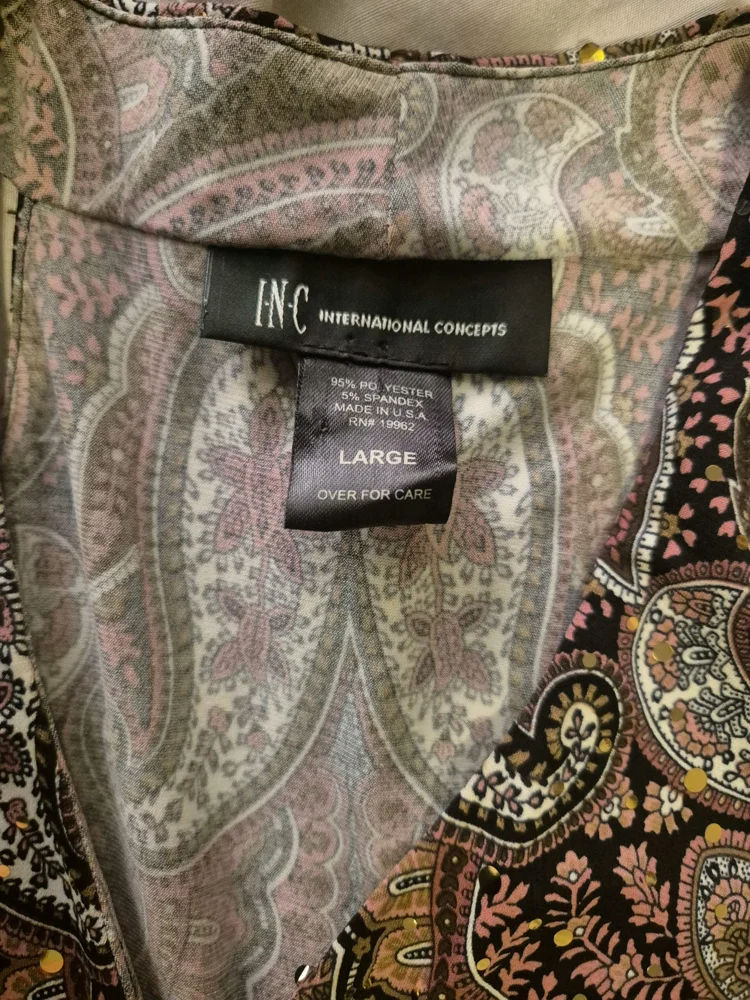 INC International Concepts Halter Tops, size L / 40 / 12, photo 3