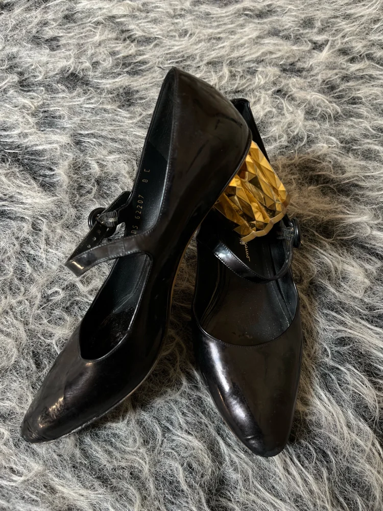 Salvatore Ferragamo Block Heels, size 39, photo 4