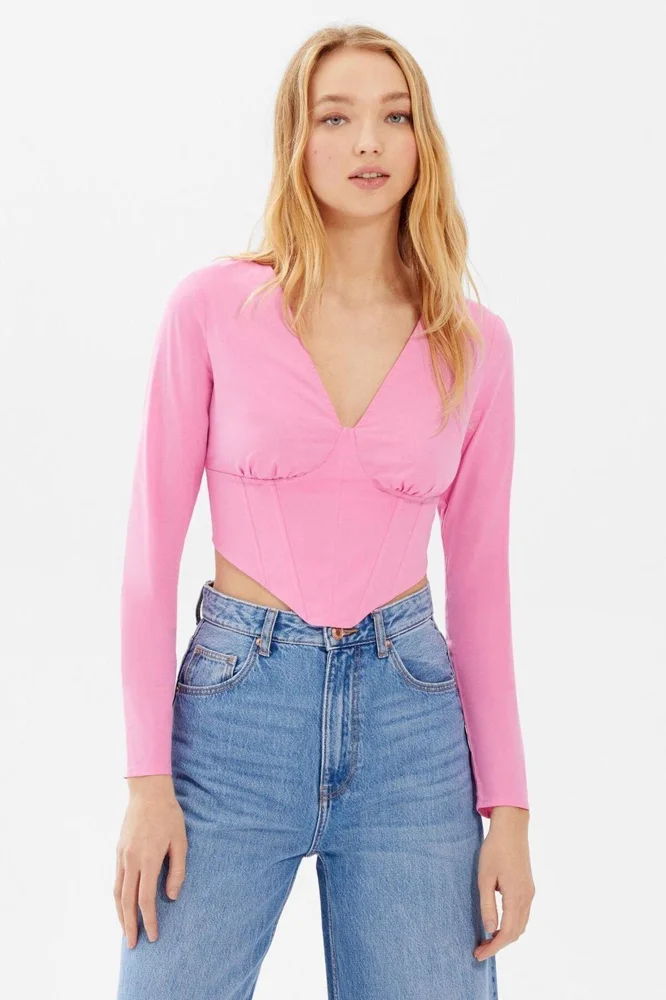 Bershka كروب توب