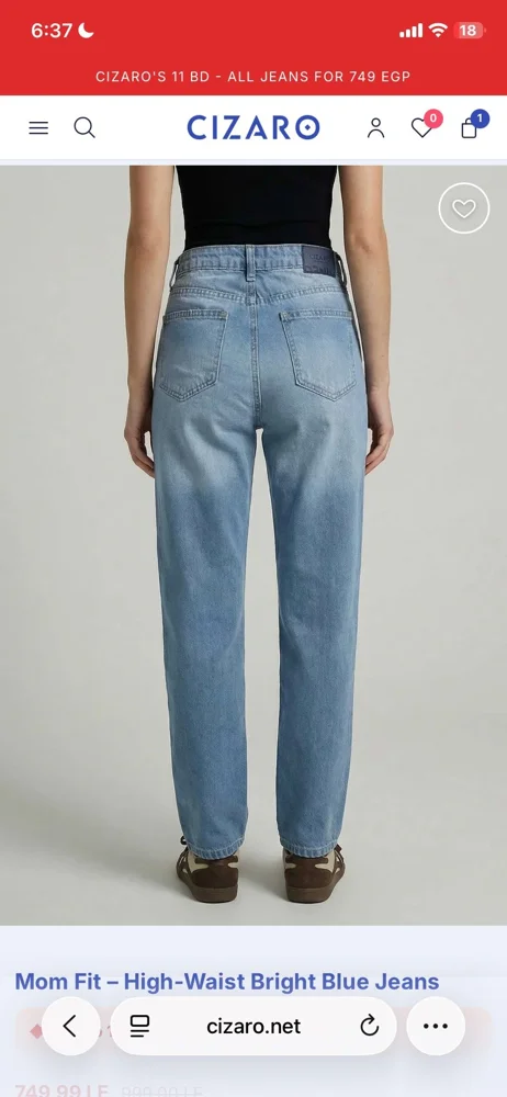 Cizaro Jeans, size XS / 34 / 6, photo 3