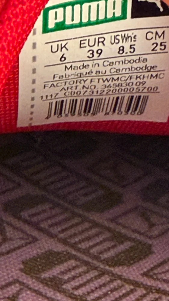 Puma Sneakers, size 39, photo 5