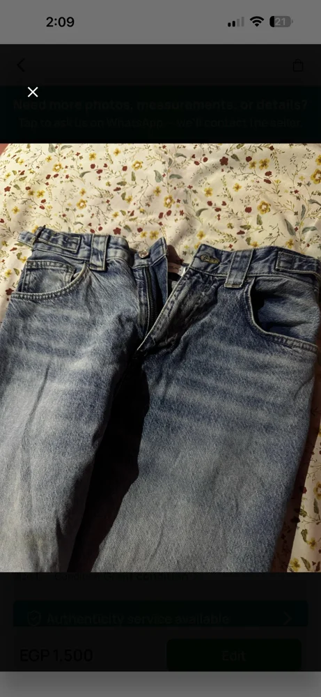 Bershka Jeans, size M / 38 / 10, photo 4