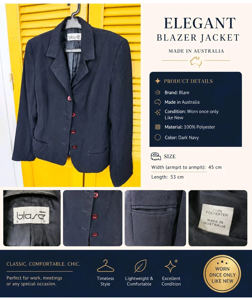 Blazers, size S / 36 / 8, photo 2