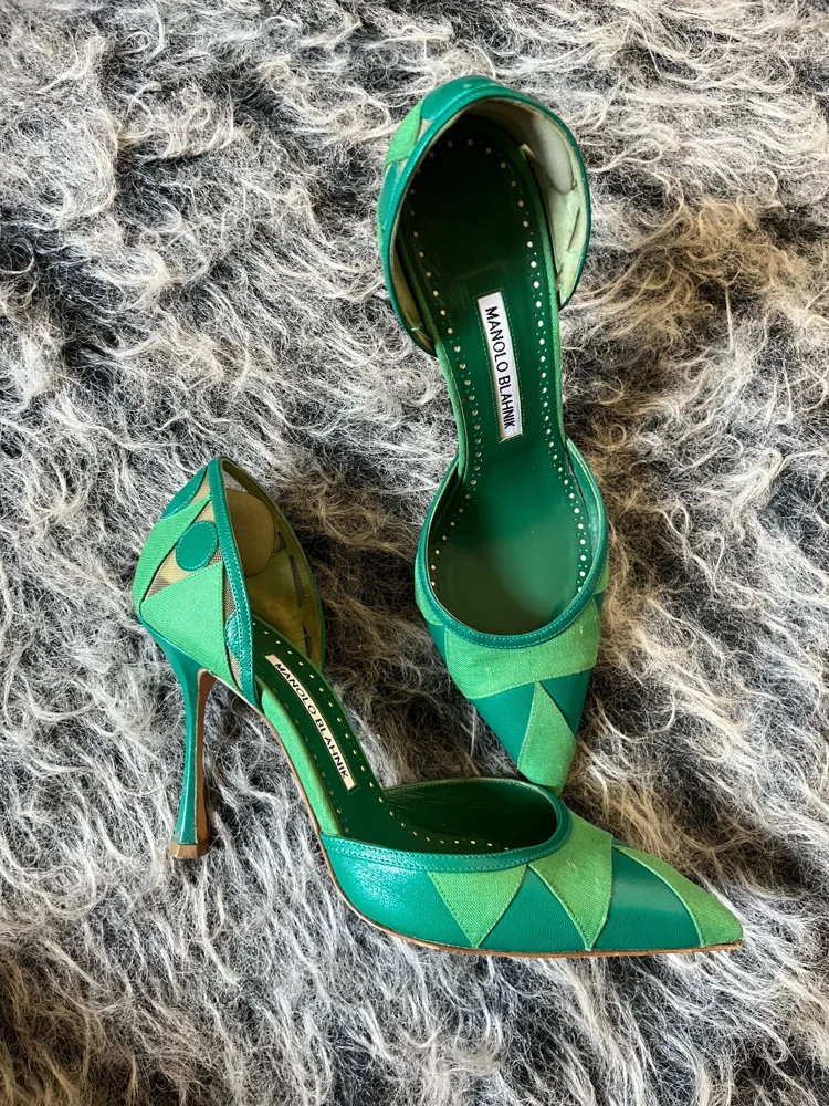 Manolo Blahnik Kitten Heels, size 38, photo 4