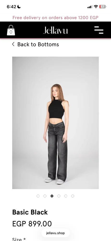 local brands Jeans, size XS / 34 / 6, photo 4
