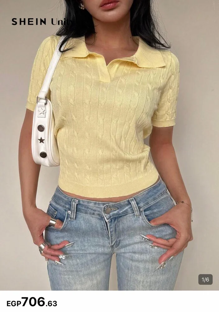 Shein سويترات وبلوفرات
