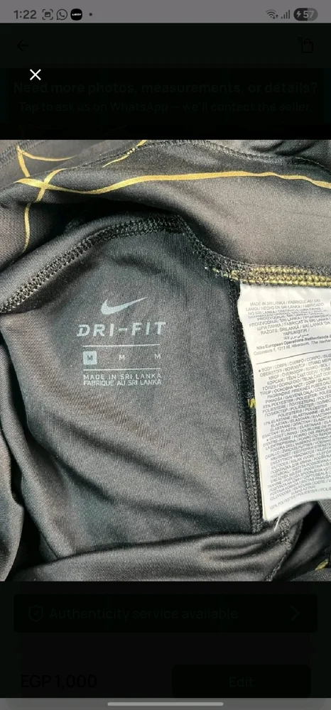 Nike Leggings, size M / 38 / 10, photo 5