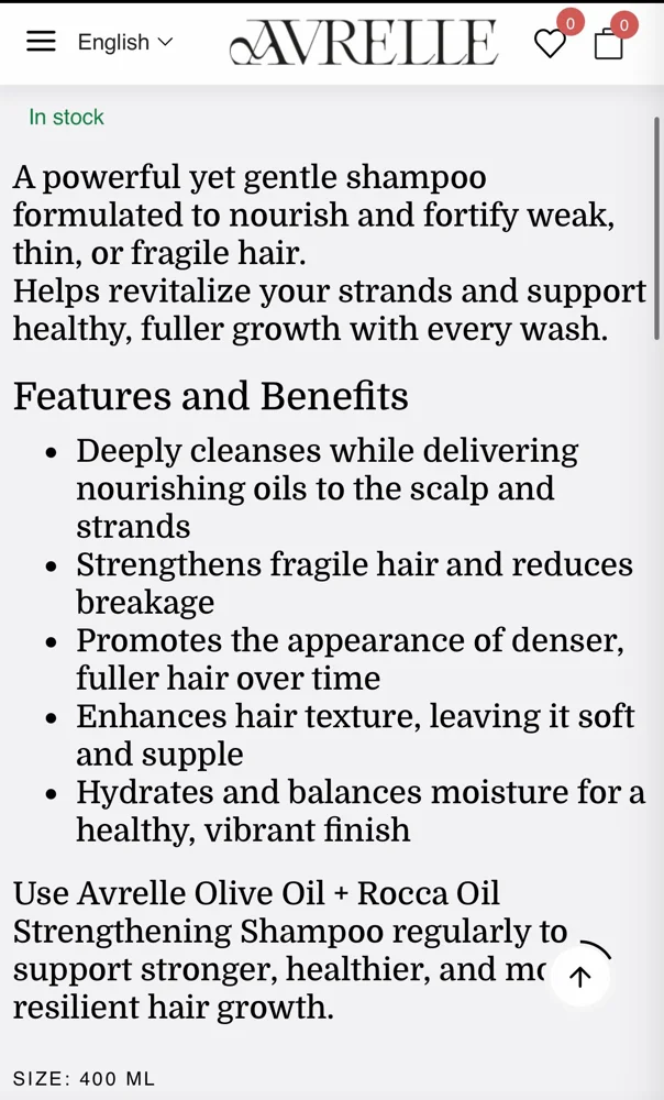 Shampoo, New with tags, photo 2