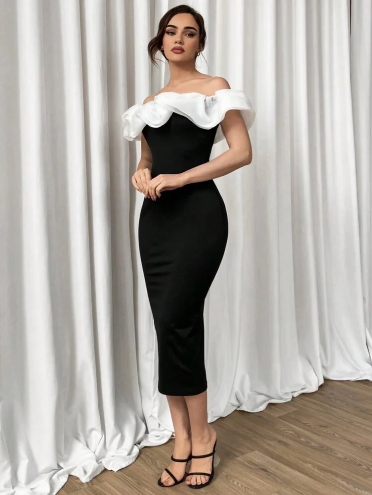 Shein فساتين ميدي