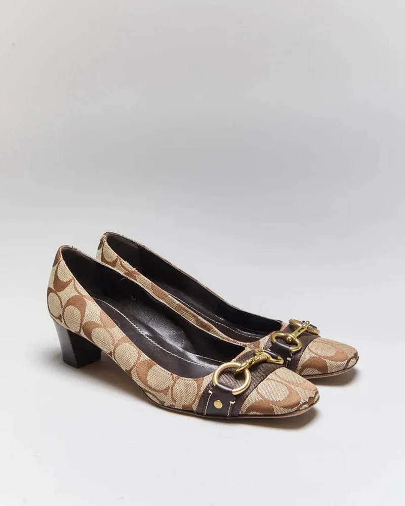 Coach Block Heels