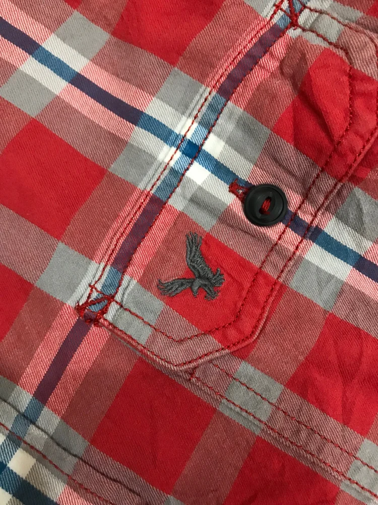 American Eagle Button Down Shirts, Excellent, size M, photo 4
