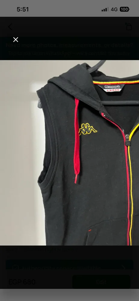 Kappa Hoodies, size L / 40 / 12, photo 2