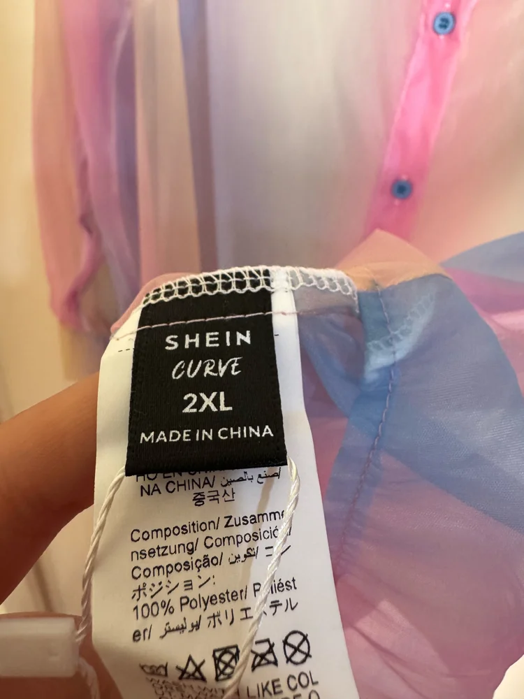 Shein Shirts, New with tags, size XXL / 44 / 16, photo 6