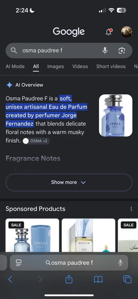 Perfume, size Other, photo 3
