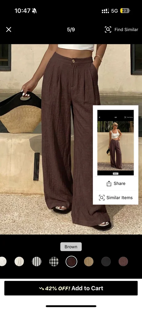 Shein Pants, size M / 38 / 10, photo 2