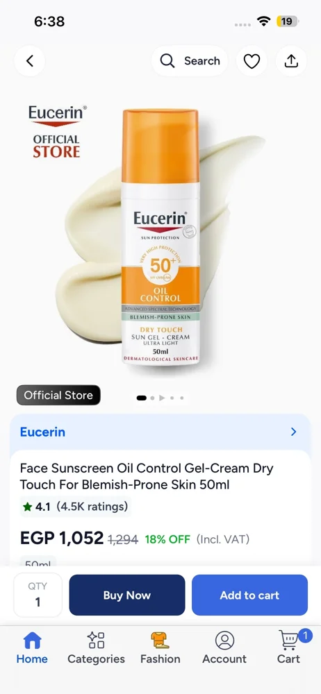 Eucerin Face, New with tags, photo 3