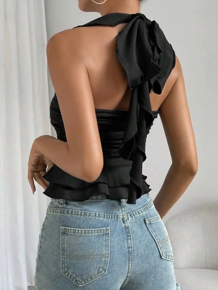 Shein Halter Tops, size XL / 42 / 14, photo 2