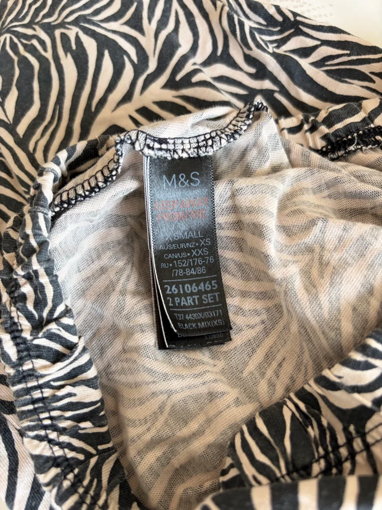 Marks & Spencer Sleep Pants, Good, size XS / 34 / 6, photo 2