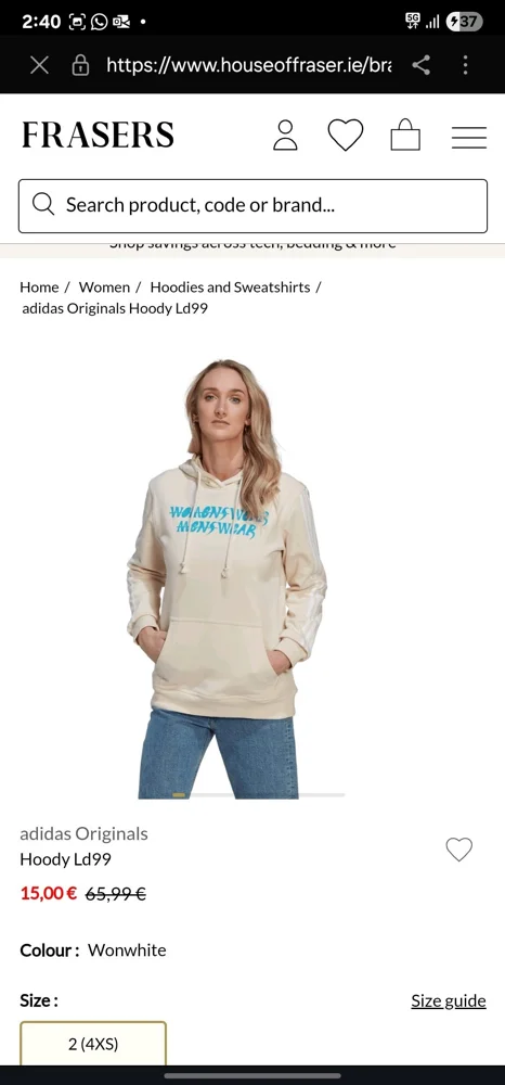 adidas Originals Hoodies, size L / 40 / 12, photo 5