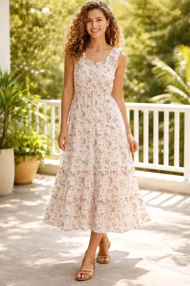 LC Waikiki Midi Dresses, Very good, size L / 40 / 12, photo 2