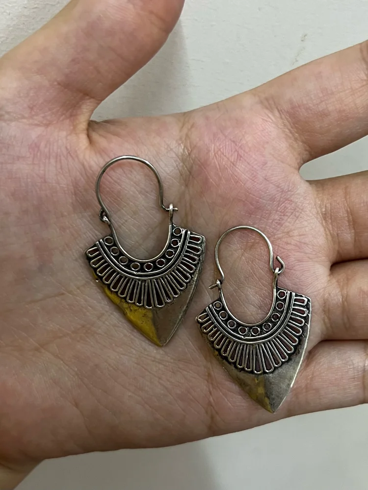 Silver Earrings, size Other, photo 3