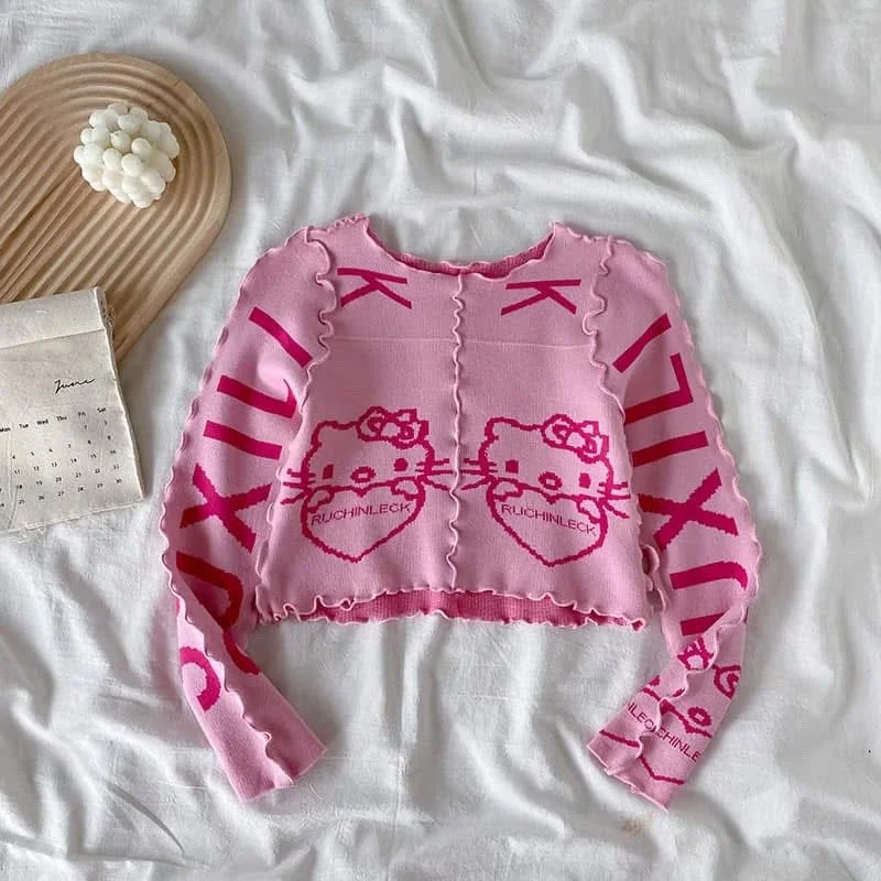Hello Kitty Long Sleeve, New with tags, size L / 40 / 12, photo 3