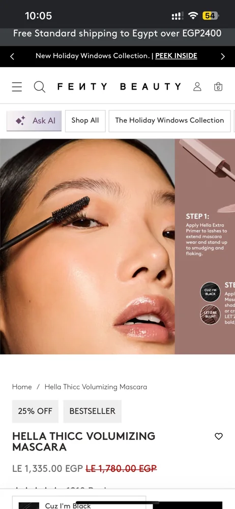 Fenty Beauty Eyes, New with tags, photo 2