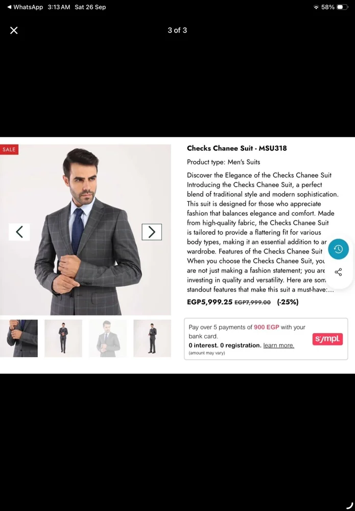 NAGA HOMME Suits, size M, photo 3