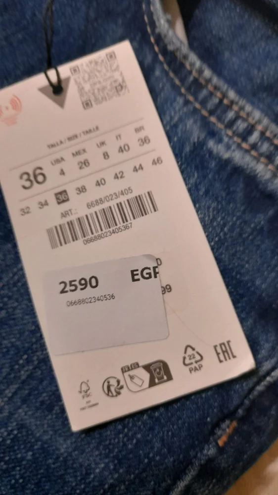 Zara Jeans, size S / 36 / 8, photo 6
