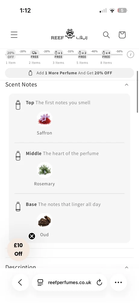 Reef Perfume, size Other, photo 3