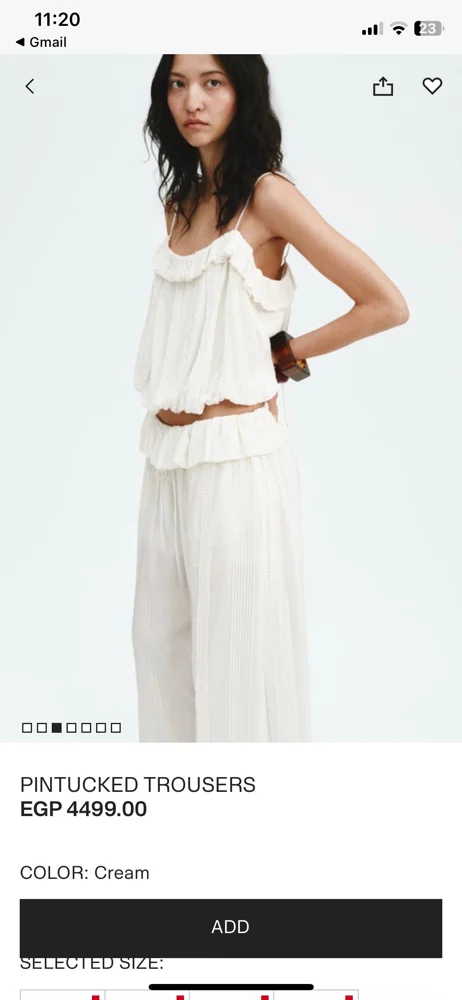 H&M Pants, size XS / 34 / 6, photo 4