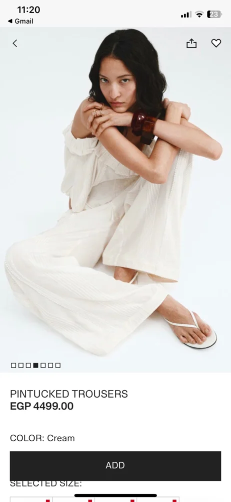 H&M Pants, size XS / 34 / 6, photo 5