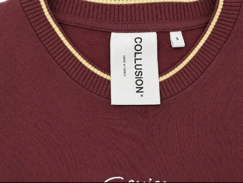Collusion Sweatshirts, Excellent, size S, photo 3