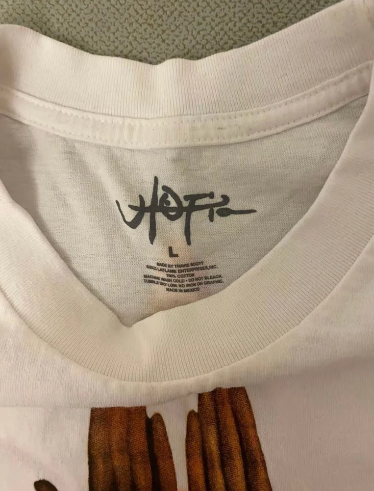 Cactus Jack / Travis Scott T-shirts, Excellent, size L, photo 3