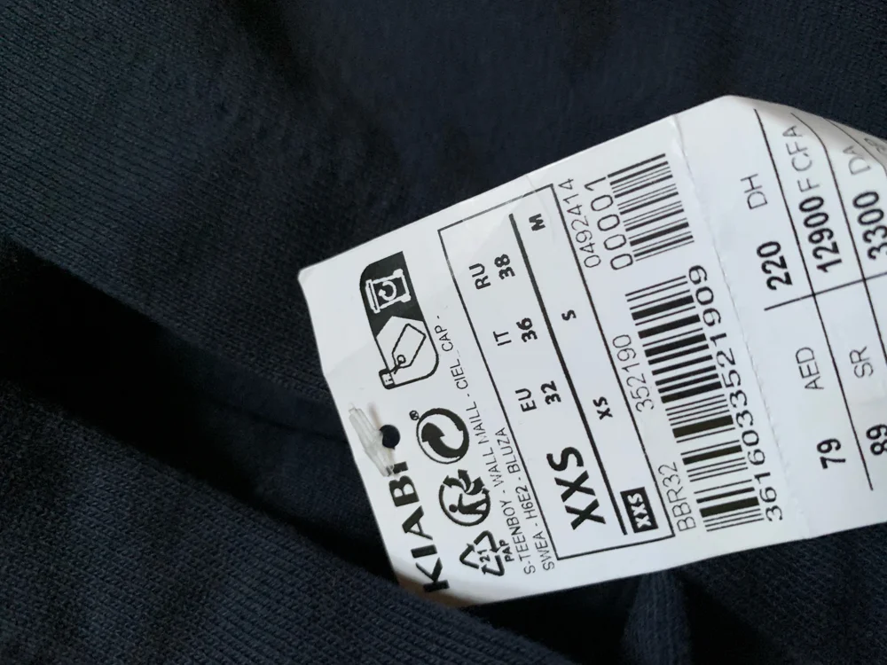 Kiabi Hoodies, New with tags, size XS, photo 4