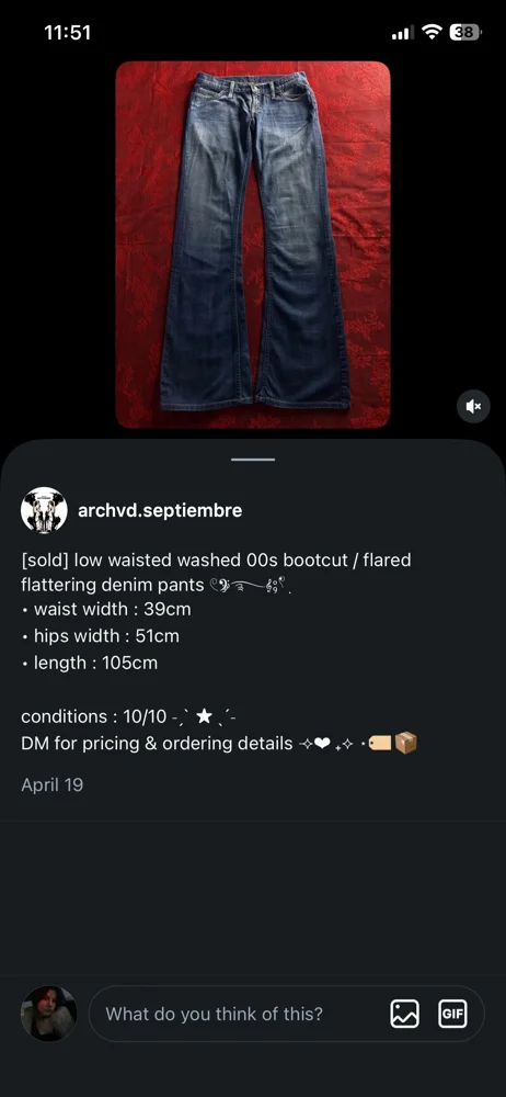 Jeans, size S / 36 / 8, photo 4
