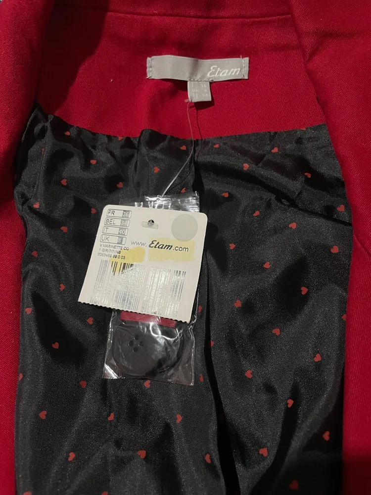 Etam Jackets, New with tags, size S / 36 / 8, photo 6