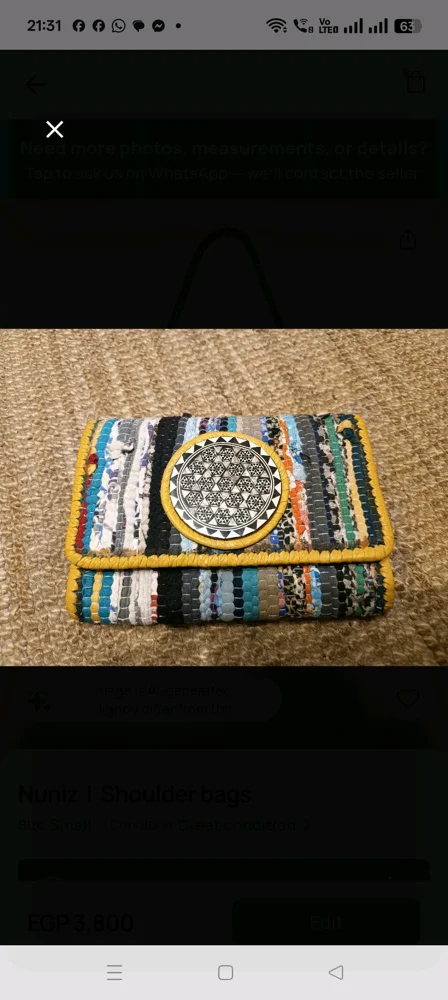 Nuniz Cross-Body Bags, size Other, photo 2