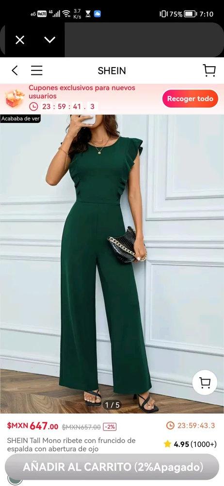 Shein Jumpsuits, size XS / 34 / 6, photo 3