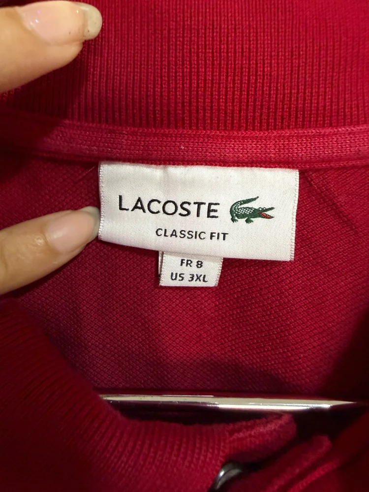 Lacoste Polo Shirts, Excellent, size XXXL, photo 3