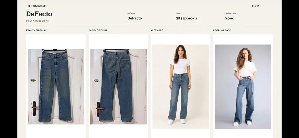 Defacto Jeans, size S / 36 / 8, photo 3