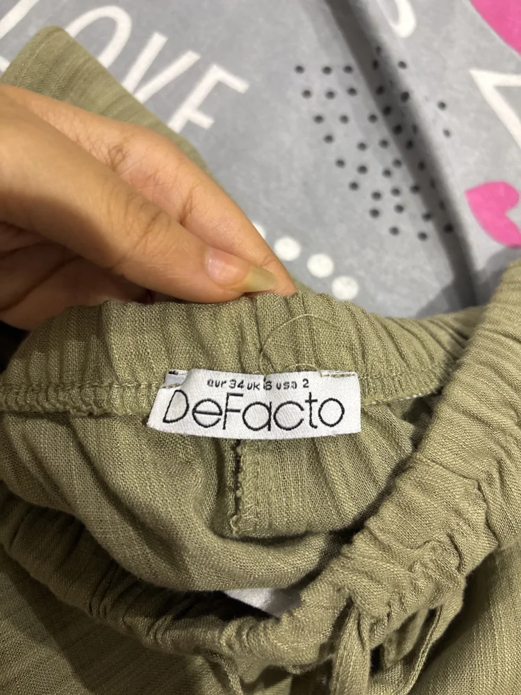 Defacto Pants, Excellent, size XS / 34 / 6, photo 2