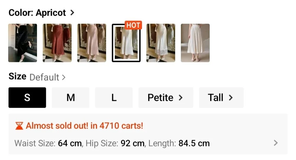 Shein Skirts, size S / 36 / 8, photo 3