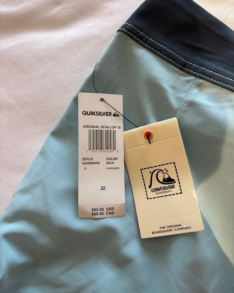 Quiksilver Board Shorts, New with tags, size M, photo 2